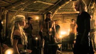 Khal Drogo Killing Viserys - A Crown For A King - Game of Thrones 1x06 (HD)