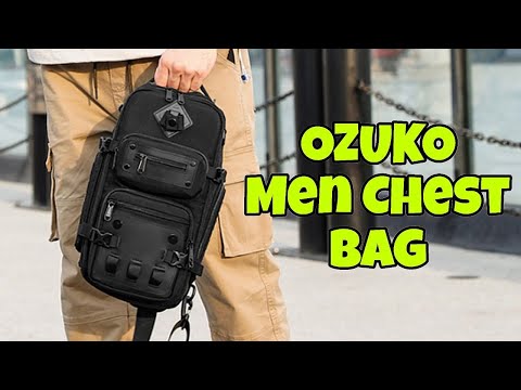 OZUKO Men Chest Bag