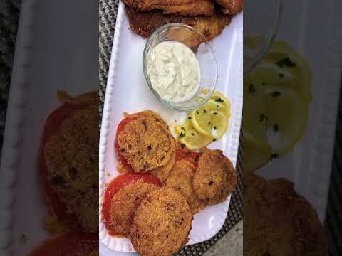 Southern Fried Catfish & Red Tomatoes Video Uploading Any Second… #mattieskitchen #cooking #food