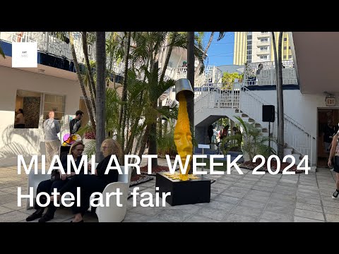 Hotel art fair Miami 2024 @ARTNYC