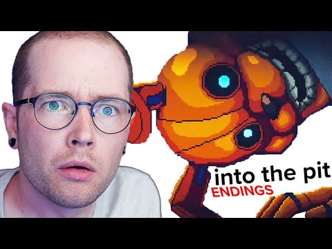 FNAF: Into The Pit - THE ENDINGS