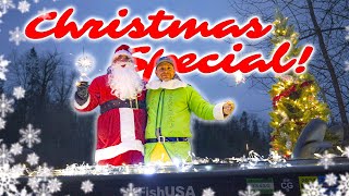 Winter Steelhead Addicted Fishing Christmas Special! (Feat. Santa Clause & Buddy The Elf)