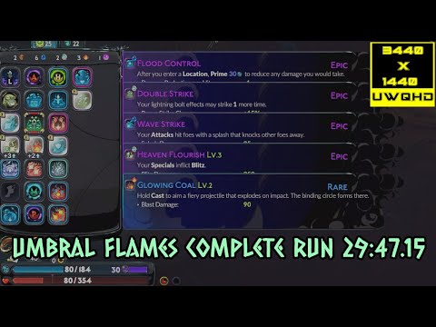 Hades II Death to Chronos - Umbral Flames Complete Run - Ultrawide HDR