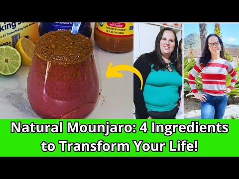 NATURAL MOUNJARO RECIPE [[10X BETTER THAN OZEMPIC?]] LEARN NOW THE RECIPE FOR NATURAL MOUNJARO