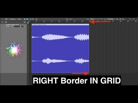 Logic Pro - Align RIGHT region Border to Grid and Playhead Position !!!