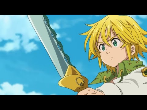 meliodas usa reaçao total pela primeira vez nanatsu no taizai (pt-br)