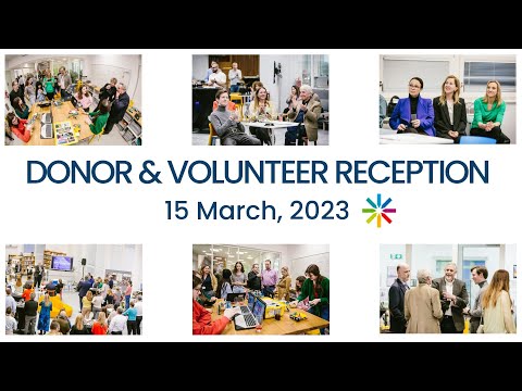 Donor & Volunteer reception, 15 March 2023