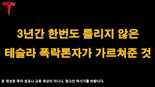 테슬라 2435주 보유부부가 테슬라 폭락론 영상을 보는 이유가 있습니다.