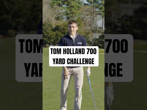 How well does Tom Holland know his yardages? Introducing the 700-yard challenge. 🔥