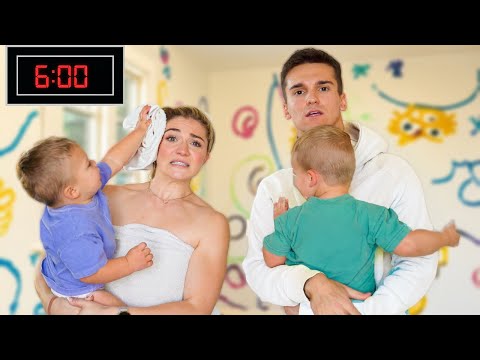 Morning routine w/ two toddlers *realistic*