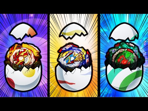 Hatching Beyblades From EGGS Then We Battle!!