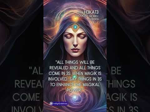 H3KaT3 - Hekate the triple Goddess- Channeled Message Quotes #hekate #goddess