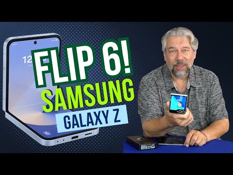 Samsung Galaxy Z Flip6 Android Smartphone -- DEMO & REVIEW