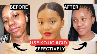 HOW TO PROPERLY USE KOJIC ACID SOAP BAR!