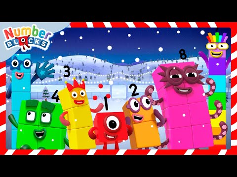 Christmas Preschool Number Magic Fun! 🎄| Counting for Kids | 12345 | @Numberblocks