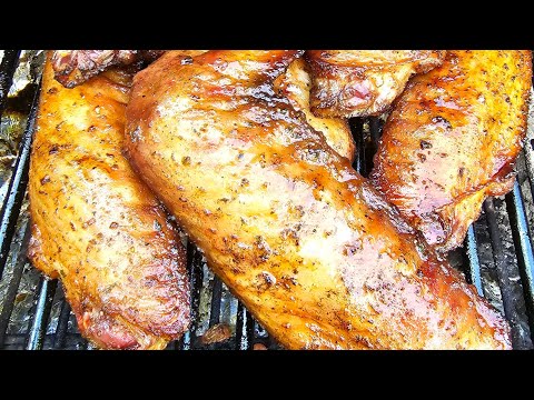 Grilling with Sunshine! #deliciousfood  #grilling #turkeywings