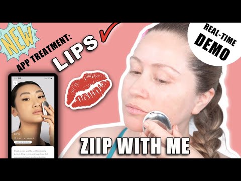 ZIIP HALO💋 LIP PLUMPING TREATMENT | w/ before & After