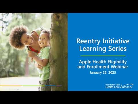 Reentry Initiative learning series: Apple Health client eligibility and enrollment