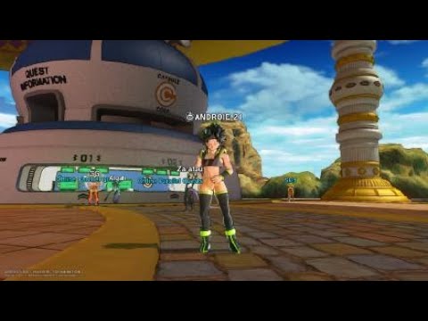 DRAGON BALL XENOVERSE 2 Android 21 vs Goku and Vegeta