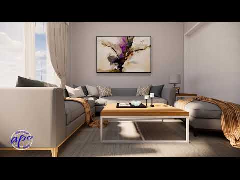 MINIMALIST LIVING ROOM | ENSCAPE 2.0 | SKETCHUP