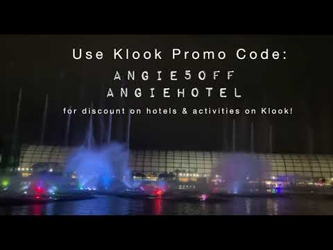 Okada Manila fountain show | Use Klook promo code: ANGIEKLOOK on Klook! Save & use now!