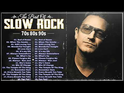 Scorpions, Bon Jovi, Guns N' Roses, CCR, Journey, U2, Nazareth., -  Slow Rock Ballads 70's 80's 90's