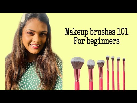 Makeup brushes 101/ makeup brushes for beginners/ beginners makeup tamil/ Tamil makeup tutorial