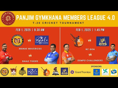 LIVE | DAY 9 | PGML 4.O PANJIM GYMKHANA MEMBERS LEAGUE 2025