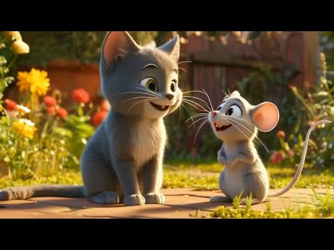 The Cat and Mouse: A Heartwarming Friendship Story for Children| بلی اور چوہا دوستی کا سبق