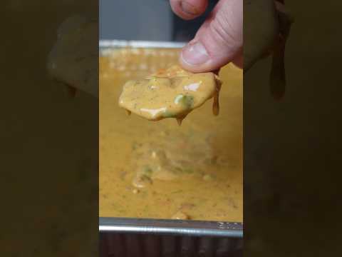 Easy Smoked Chili Queso Dip #shorts