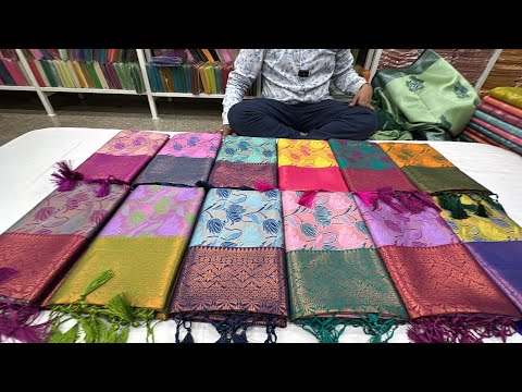 Wholesale Gifting Sarees in Chickpet Bangalore ! Budget Friendly Sarees ! Single Saree Courier Avl