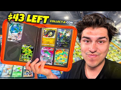 $50 Budget Challenge At Collect A Con - Hunting Rayquaza (Ep 2)