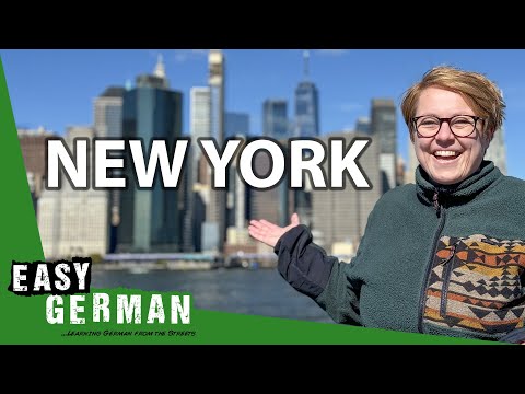 A Walk Through New York in Slow German | Easy German Live