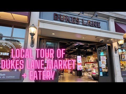 Shop Turquoise Waikiki + A Tour of Duke's Lane Market + Eatery-Is it Worth a Visit?