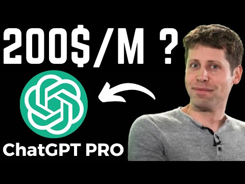 ChatGPT PRO 200$ Monthly Plan and o1 Model - OpenAI's CEO Sam Altman Updates