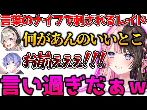 レイド君を刺すめっさんに爆笑するひなーの【ぶいすぽっ！切り抜き】