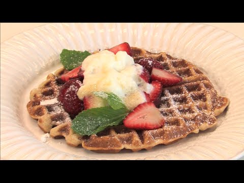 Gluten-Free Buckwheat Waffles with Nextjen Gluten-Free Waffle Mix