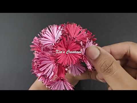 3 Paper Flower Craft Ideas | Easy and Creative Paper Craft Idea for Home Decoration