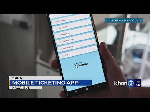 Kauaʻi launches bus mobile app