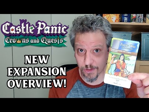 New Castle Panic Expansion! Crowns and Quests Overview