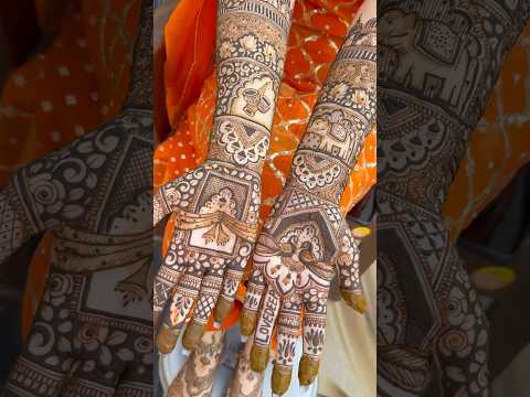 #shorts bridal mehndi design 2025