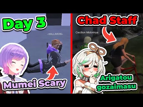 holoGTA Day 3 Chaotic Moments: Worm Mumei And Ceci VS Laplus [ Hololive / holoGTA Highlights ]