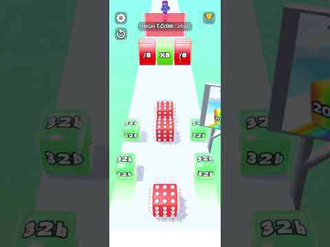 184/100,000 Ball Run2048 / Jelly Run2048 GameplaY On Android Challenge Shorts