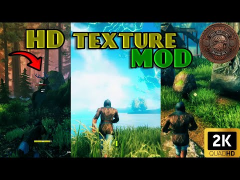 4K Valheim Gameplay with Willybach's HD Mod | Ultimate Visual Experience!