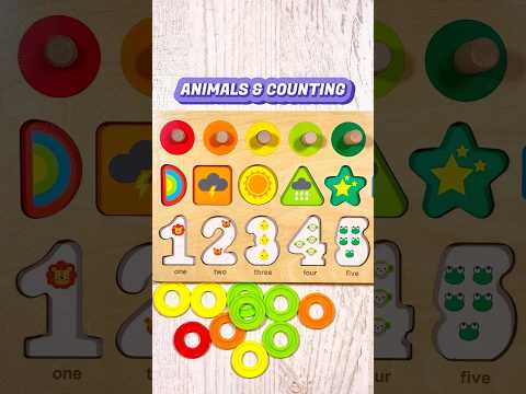 Counting Game for Toddlers & Kids | Interactive learning videos for toddlers #shorts