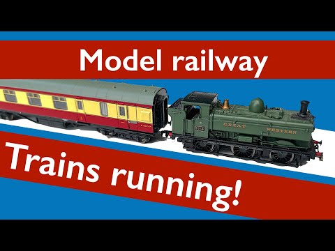 Model railway : Trains running! 🚂