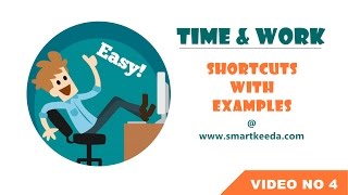 Time and Work shortcuts | How to solve time n work questions with persons working on alternate days