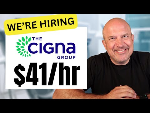 Cigna Is Hiring Work From Home Jobs | $41/hr Remote Jobs