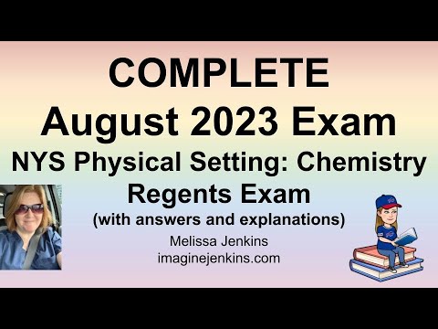 NYS Regents Chemistry August 2023 Exam: All Questions Answered