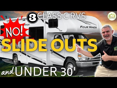 Class C Motorhomes With NO Slide Outs - Under 30'  - 2024 Models